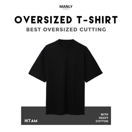 MANLY KAOS POLOS OVERSIZE UNISEX PREMIUM