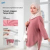 11 KAOS WANITA POLOS MODEL OVAL