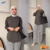 1111 KAOS WANITA POLOS MODEL OVAL