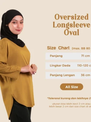 111111 KAOS WANITA POLOS MODEL OVAL