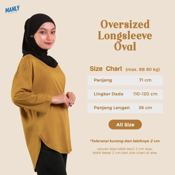 111111 KAOS WANITA POLOS MODEL OVAL