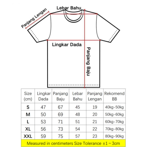 Kaos Pria Oversize