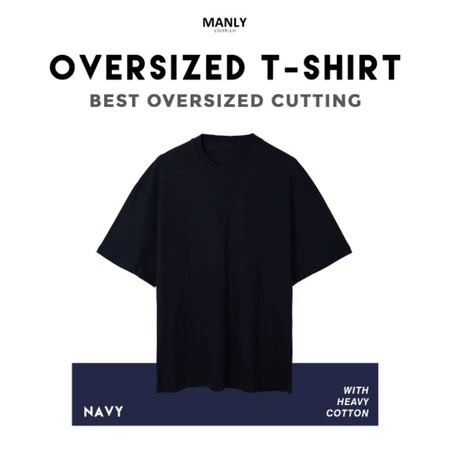 MANLY KAOS POLOS OVERSIZE UNISEX PREMIUM