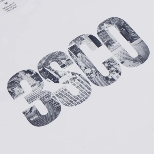 3sc0 3Second Kaos Pria Katun Logo Script
