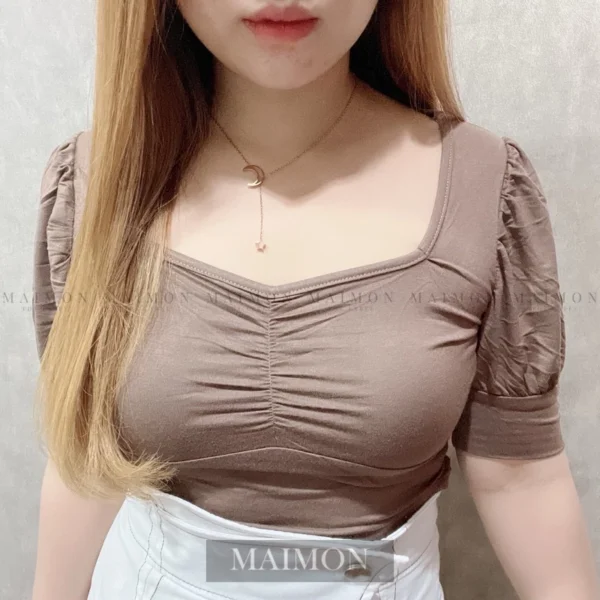 4ac9f4a80ad36a6271e0b37dc5cbbdc2 uff Sleeve Squareneck Crop
