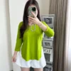 id-11134207-7r98r-lliy2x9eqidg73 Kaos Polos Wanita Lengan 7/8