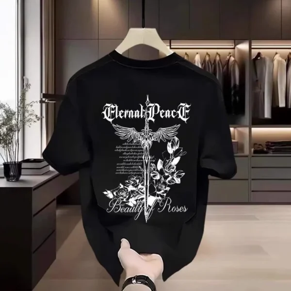 id-11134207-7ra0k-mcena4mjy1y85c Kaos Pendek Katun Kasual Pria Trendy