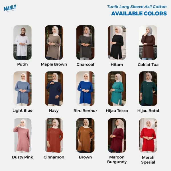 Kaos Tunik Asli Cotton