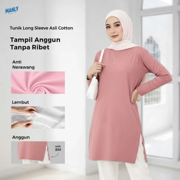 Kaos Tunik Asli Cotton
