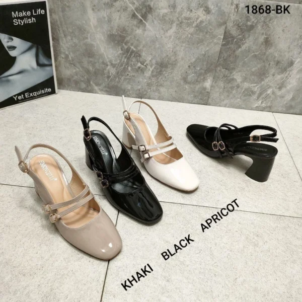 Simoncelli Sepatu Wanita Tumit Tahu