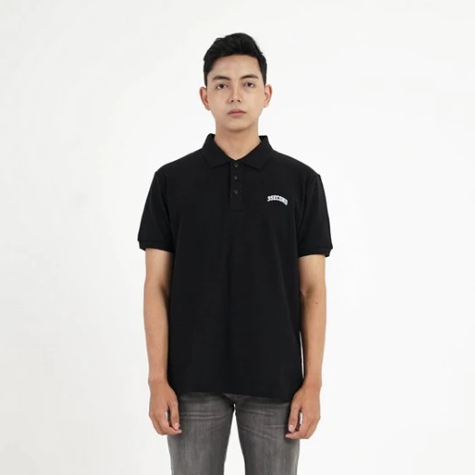 3Second Kaos Polo Pria Lengan Pendek Kerah