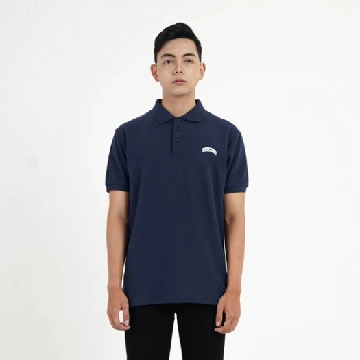 3Second Kaos Polo Pria Lengan Pendek Kerah