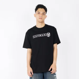 Capmart Kaos Pria Lengan Pendek Back Design Cinema