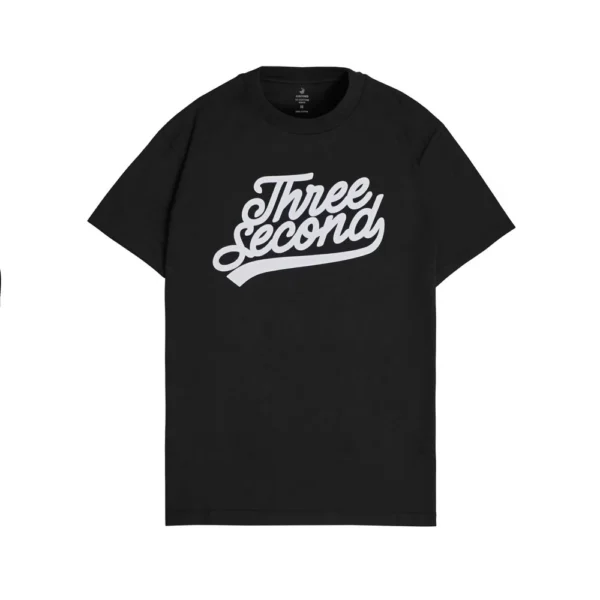 3Second Kaos Pria Katun Typography